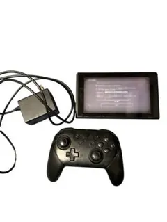 Nintendo Switch 本体とコントローラー 黒と充電器