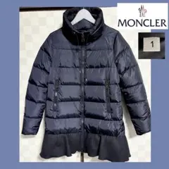 値下不可‼️モンクレール 1 ヴィバーナム　ネイビー　ダウンのサムネイル