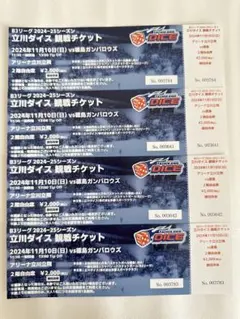 徳島ガンバロウズチケット引換券➕ステッカー Highlights by 徳島ガンバロウズ【TOKUSHIMA GAMBAROUS