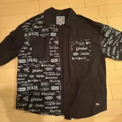 Dickies ロゴプリント 半袖シャツ Lサイズ