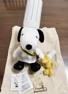 料理長スヌーピー&ウッドストック アニバーサリーぬいぐるみ 帝国ホテル　限定品