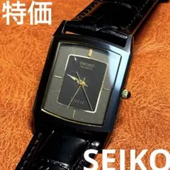 A117希少 稼動品 SEIKO DOLCE レクタンギュラー80年代のサムネイル