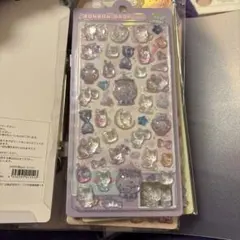 正規品　BONBON DROP ねこ　ボンボンドロップシール　ナイトミャウ