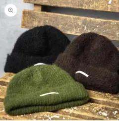 Maison kinema ニットキャップ Maison Kinema】アラン柄のヘアバンドとニット帽、そして大好きな香り