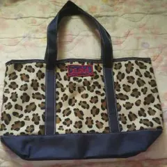 ♪sale♪  xgirl  ヒョウ柄ビニールトート