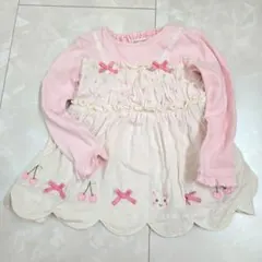 クーラクール☆春物 長袖カットソー 100