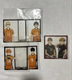 ハイキュー　烏野高校 VS 稲荷崎高校 スペシャルクリアカード8種セット