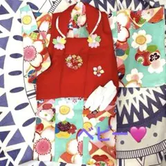 花柄着物ドレス ベビー　キッズ