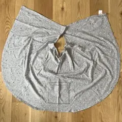 星柄グレー授乳ケープ
