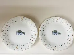 NARUMI ボーンチャイナ 皿 2枚セット