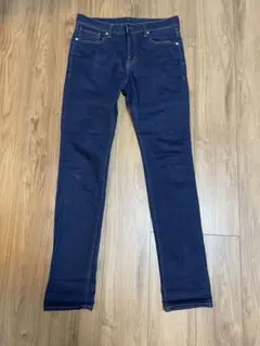 GU スキニーデニム 321-256432 濃紺