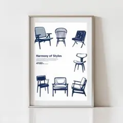 il4102 A4 アートポスター インテリア 北欧風 全作オリジナル 送料無料