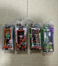 仮面ライダー ソフビパッケージチャーム 4点セット