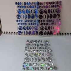 レジン封入月星シート　3セット