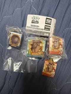 トイ・ストーリー カプセルトイ 全4種のうちの3個セット