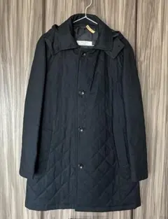 CAFE SOHO AOKI メンズ キルティングジャケット ネイビー