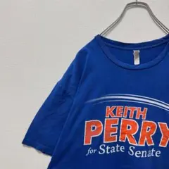 US古着 KEITH PERRY キースペリー Tシャツ デカロゴ ビッグサイズ