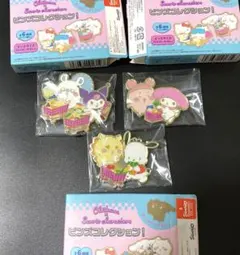 ☆ちいかわ　サンリオ☆ ピンズコレクション　3個セット