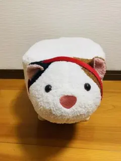 【ほぼ未使用】猫 アニマルスツール オットマン タグ付き