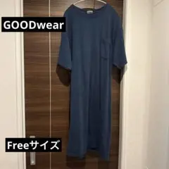 グッドウェア　ワンピース　紺