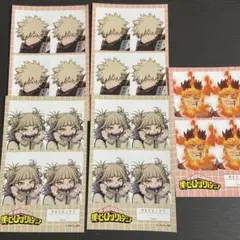 ヒロアカ　証明写真風ステッカー　5枚セット