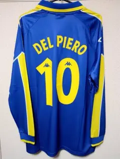 94-95 ユーベ　アウェイ　バッジョ　デルピエロ　サイズO 正規品　当時物 94-95 ユーベ アウェイユニフォーム バッジョ デルピエロ 正規品