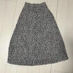 LOWRYS FARM レオパードＡラインスカート