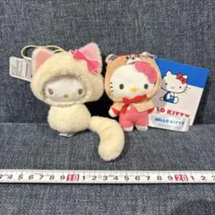 【現品限り】ハローキティ マスコット 2点セット