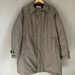 BEAUTY&YOUTH カーキ　ダウンステンカラーコート