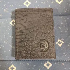 CONI COCCI エレファント型押し男性用二つ折り財布・小銭入れなし