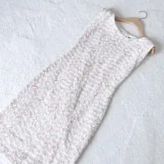 【極美品】TOCCA トッカ ワンピース ドレス ツイード タイト ピンク M
