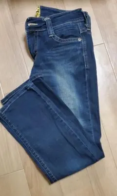 シーセブンティーン　デニム　30×31　ストレート　濃紺　レディース