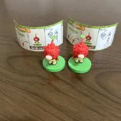 ピクミン チョコエッグ フィギュア 謎の葉っぱ人 シークレット　２個