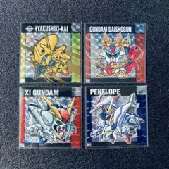 SDガンダム スナックシール　百式改　他　レア4種