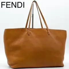 FENDI セレリア カバ トートバッグ レザー イエロー ショルダー ロールのサムネイル