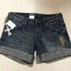 タグ付き　CECIL McBEE　デニムショーパン