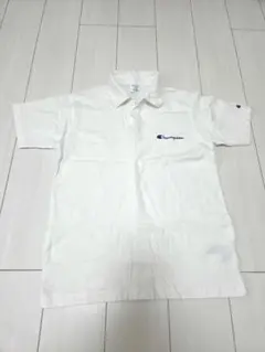 Champion チャンピオン ポロシャツ ホワイト Lサイズ