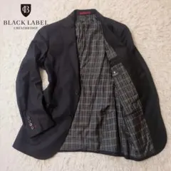 ブラックレーベルクレストブリッジ　メンズ　テーラードジャケット　CBチェック　黒