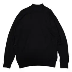 GIM 12G Fine Merino Mock Neck Sweater L