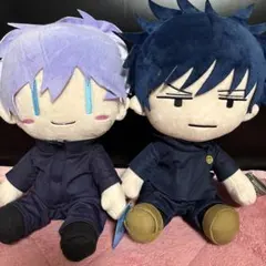 呪術廻戦 五条悟 伏黒恵 タイトーBigぬいぐるみ セット