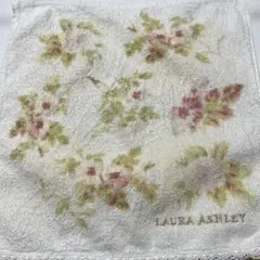 LAURA ASHLEY 花柄 タオルハンカチ