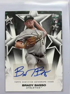 2025 Topps Brady Basso RC 直筆サインカード A's