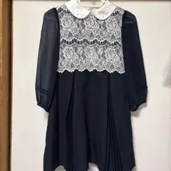 lili lundi 入学式 ワンピース フォーマル 女の子 130 即日発送