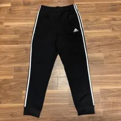 adidas アディダス トラックパンツ ブラック M 3本ライン ジョガー