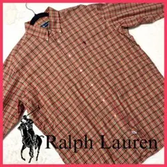 ✨美品✨ ラルフローレン ボタンダウンシャツ ヴィンテージ チェック コットン