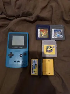 【動作確認済】ゲームボーイカラー　ポケモンソフトセット