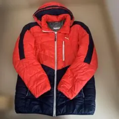 PUMA ダウンコート 160サイズ 赤・黒