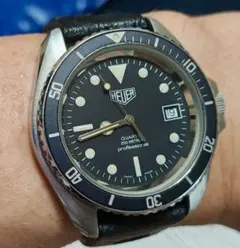 【 希少　GW価格】Heuer　ホイヤー（旧ロゴ）980.006　ジャンボサイズのサムネイル