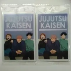 呪術廻戦ウエハース6　カード　N 6-13　虎杖悠仁 伏黒恵 釘崎野薔薇　2枚