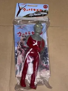 マルサン ウルトラセブン 450 クリア ラメ MARUSAN ソフビ 未開封 マルサン ウルトラセブン 450 クリア ラメ MARUSAN ソフビ 未